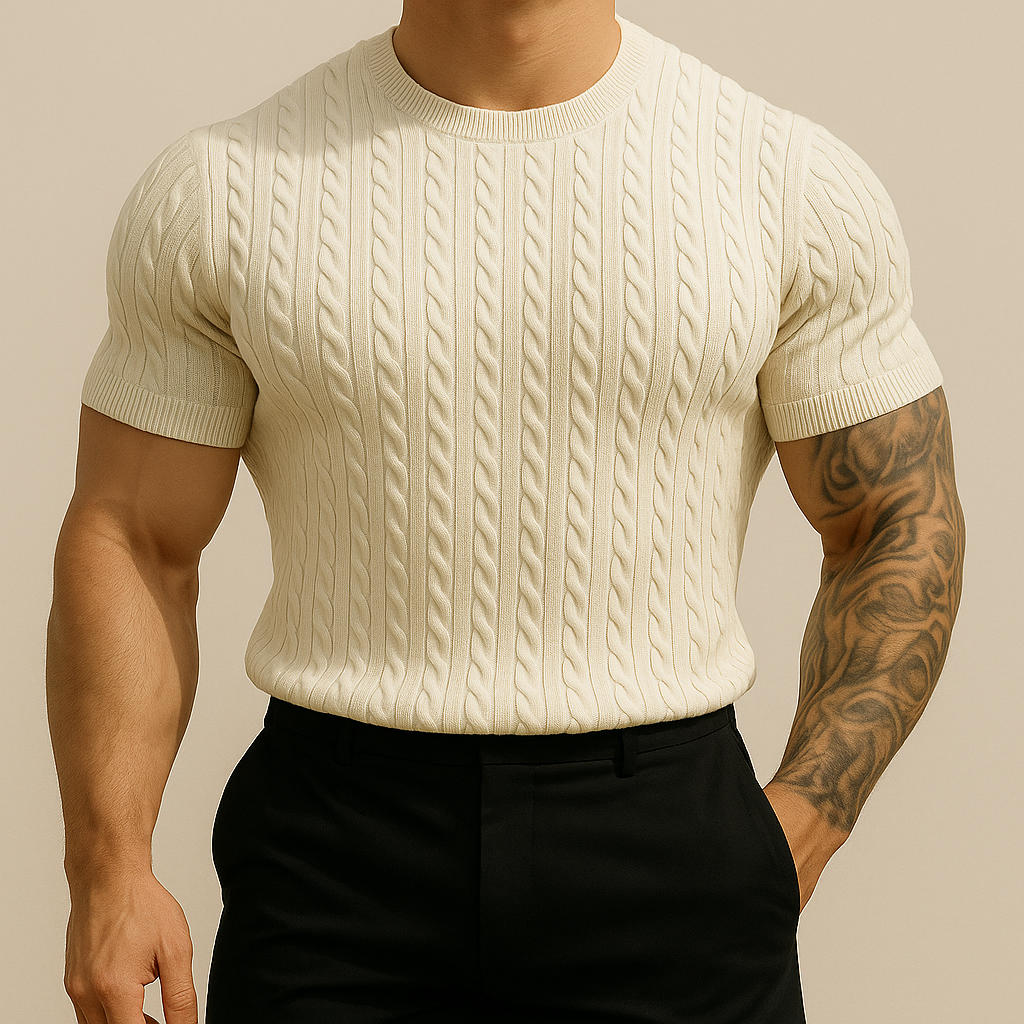 Men’s Slim Fit Summer Knitted Top