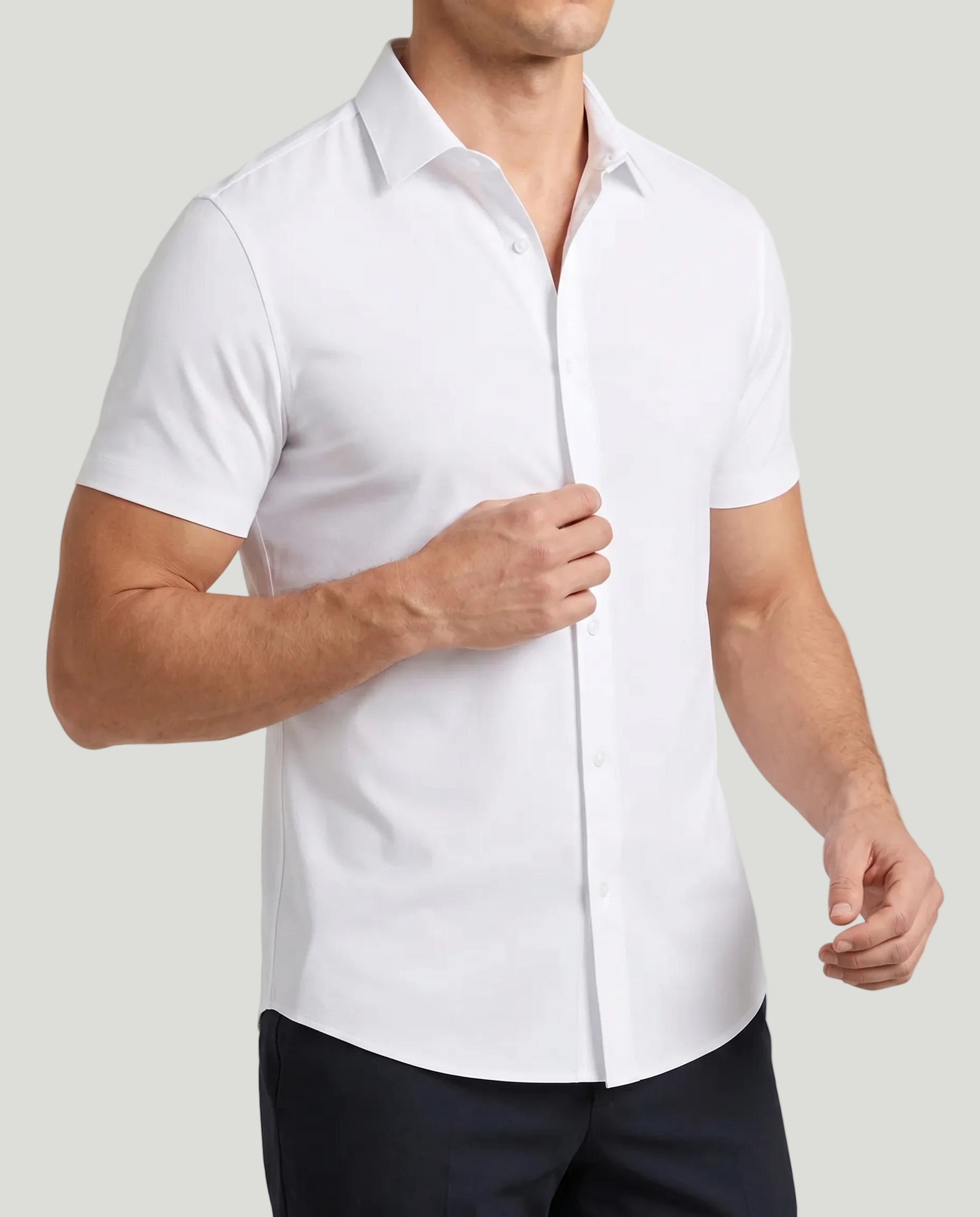 Azzurro Stretch-Hemd