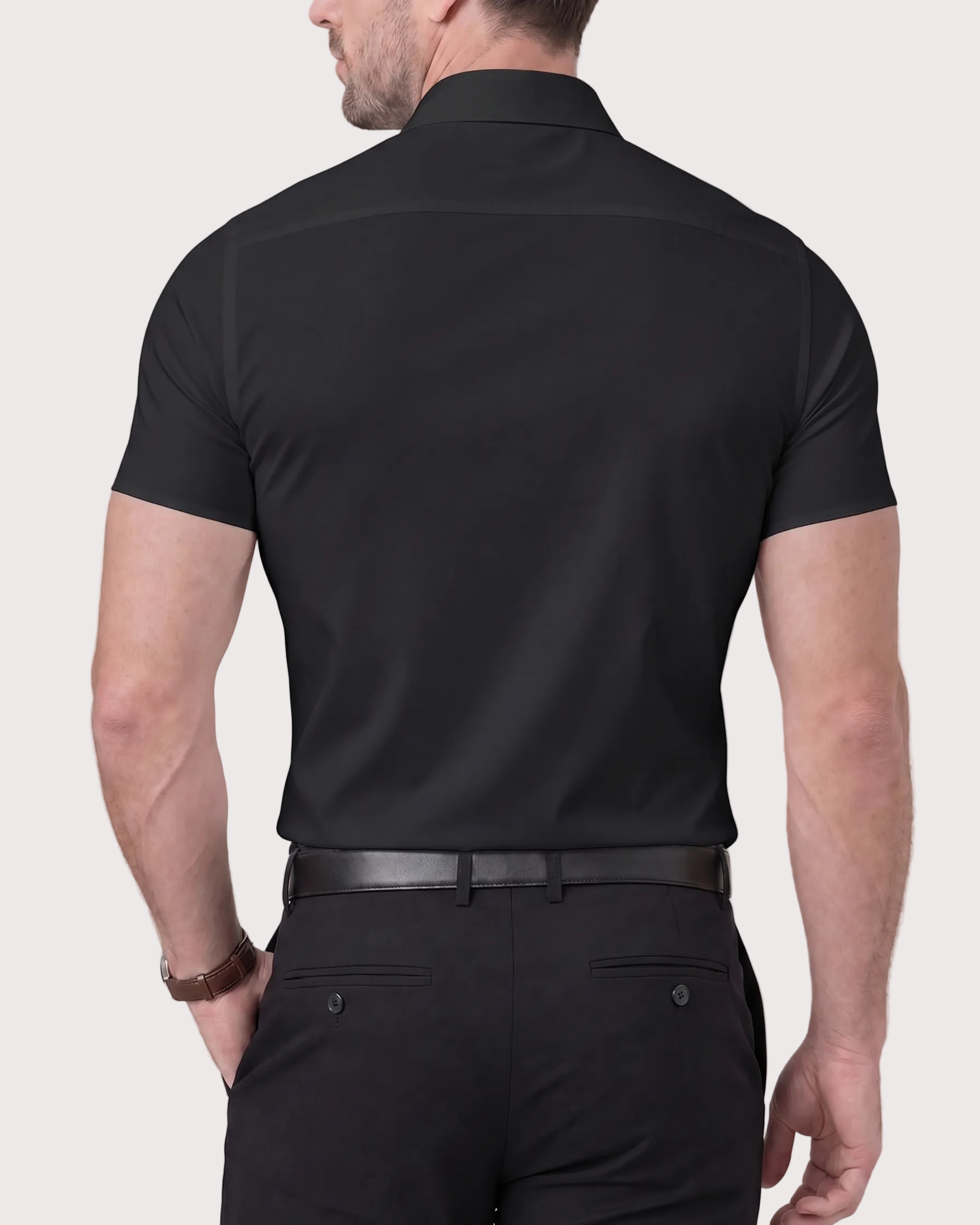 Azzurro Stretch Overhemd