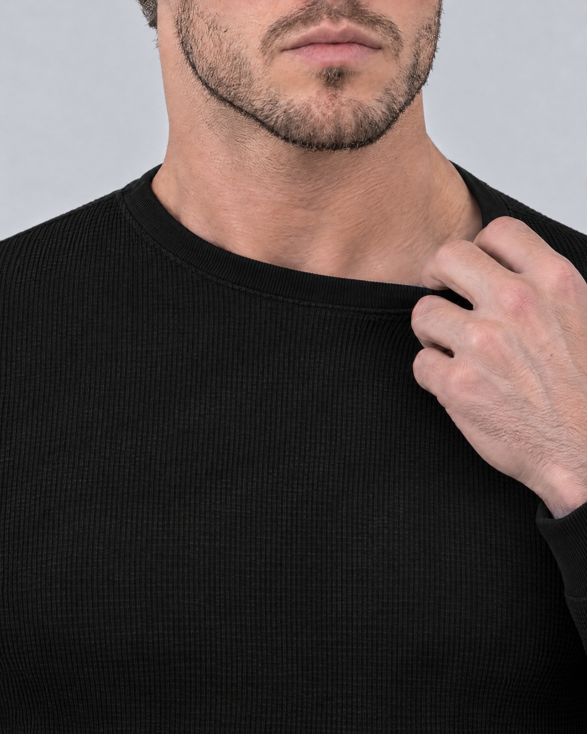 Azzurro Thermo-Langarmshirt
