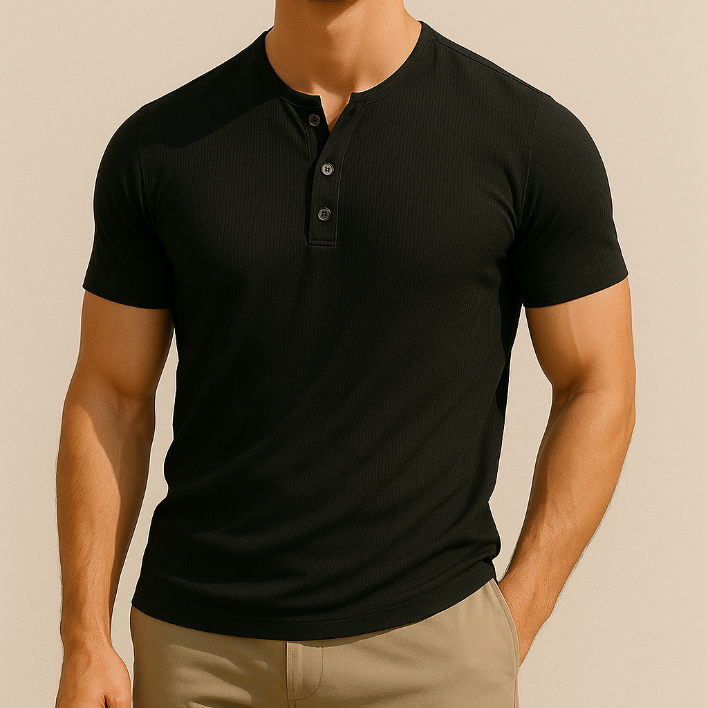 Henry Owen Classic Button-Up Shirt