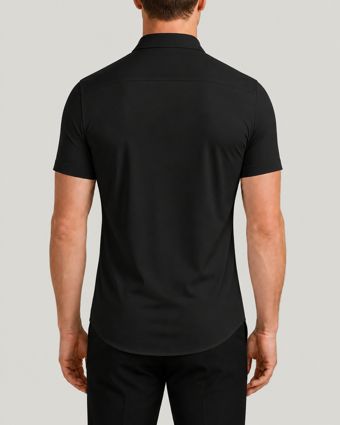 Azzurro Stretch-Hemd