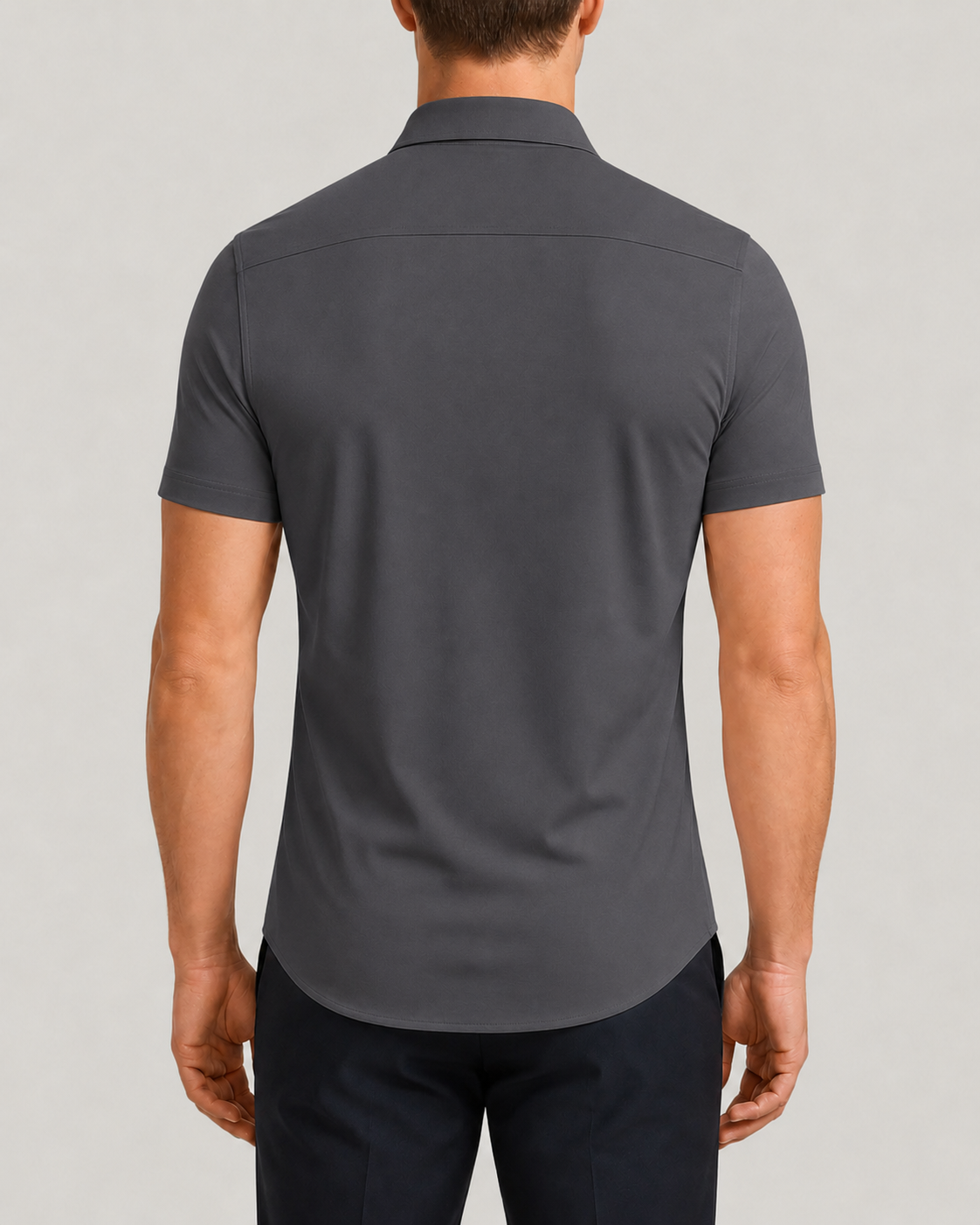Azzurro Stretch-Hemd