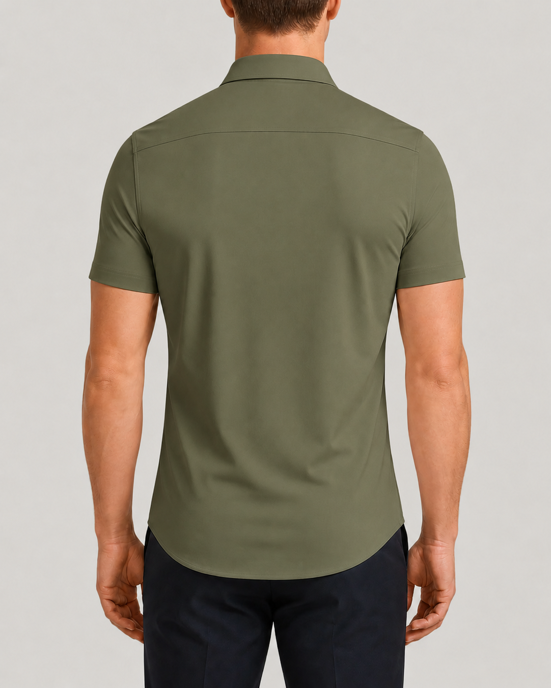 Azzurro Stretch-Hemd