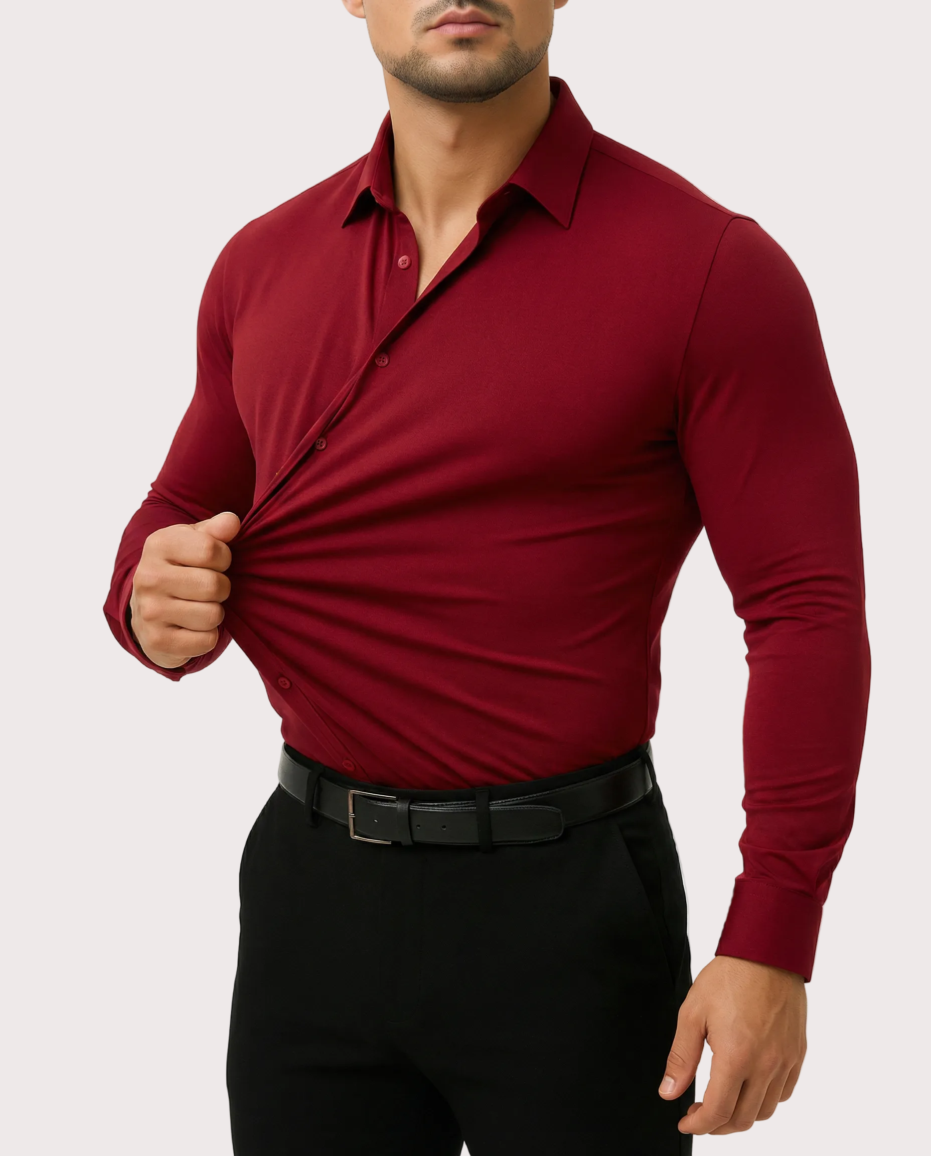 Azzurro Stretch Dress Shirt