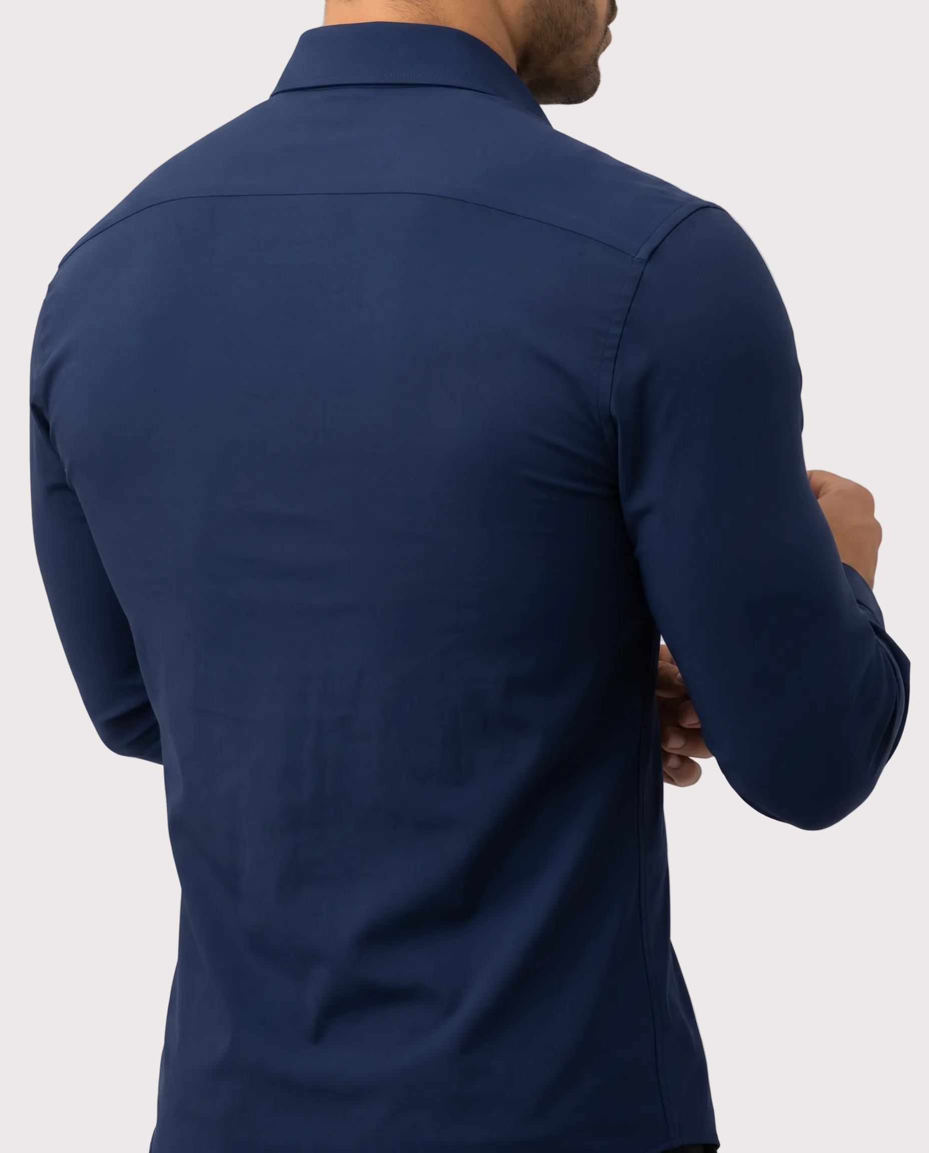 Azzurro Stretch Dress Shirt