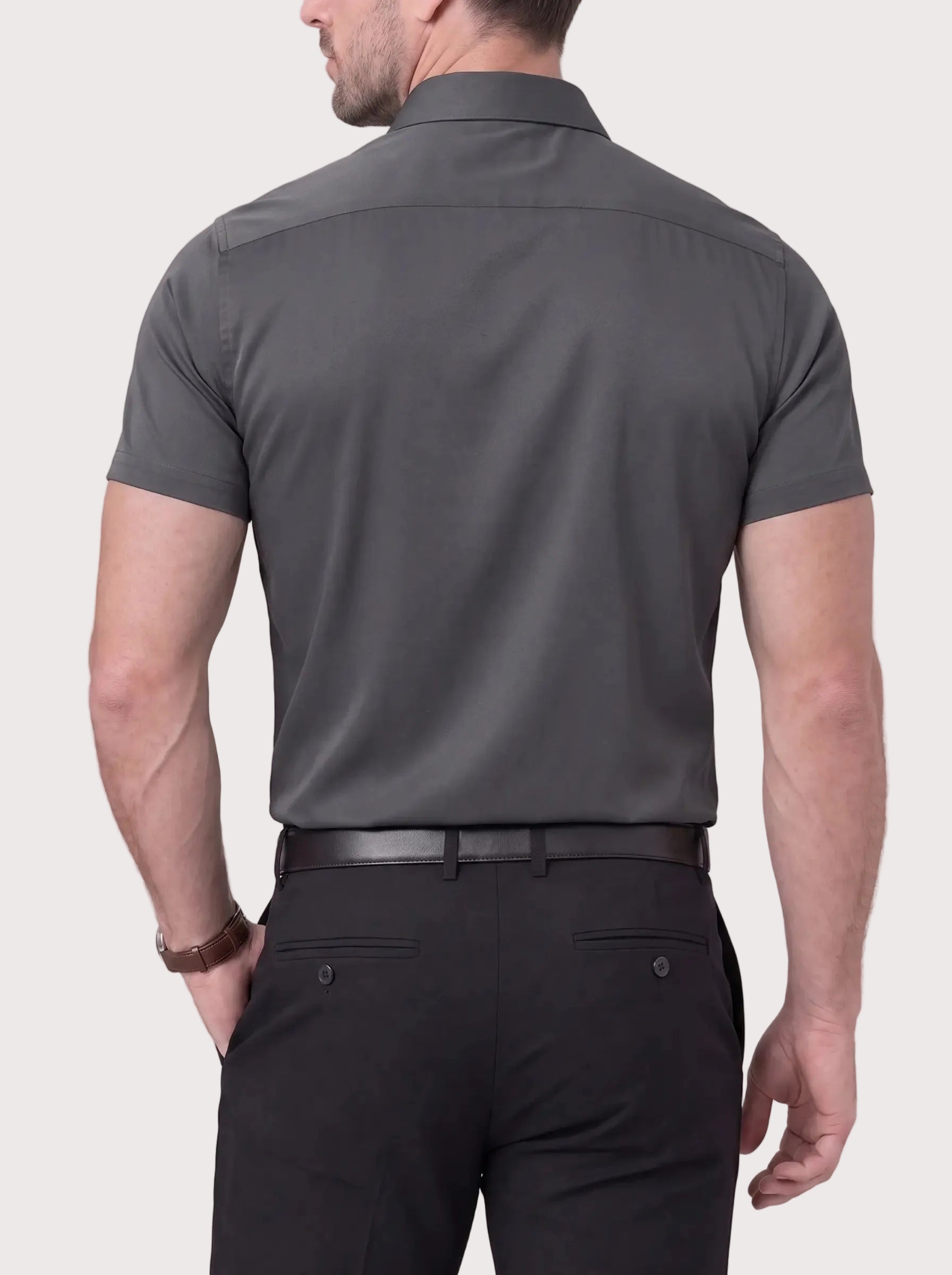 Azzurro Stretch Overhemd