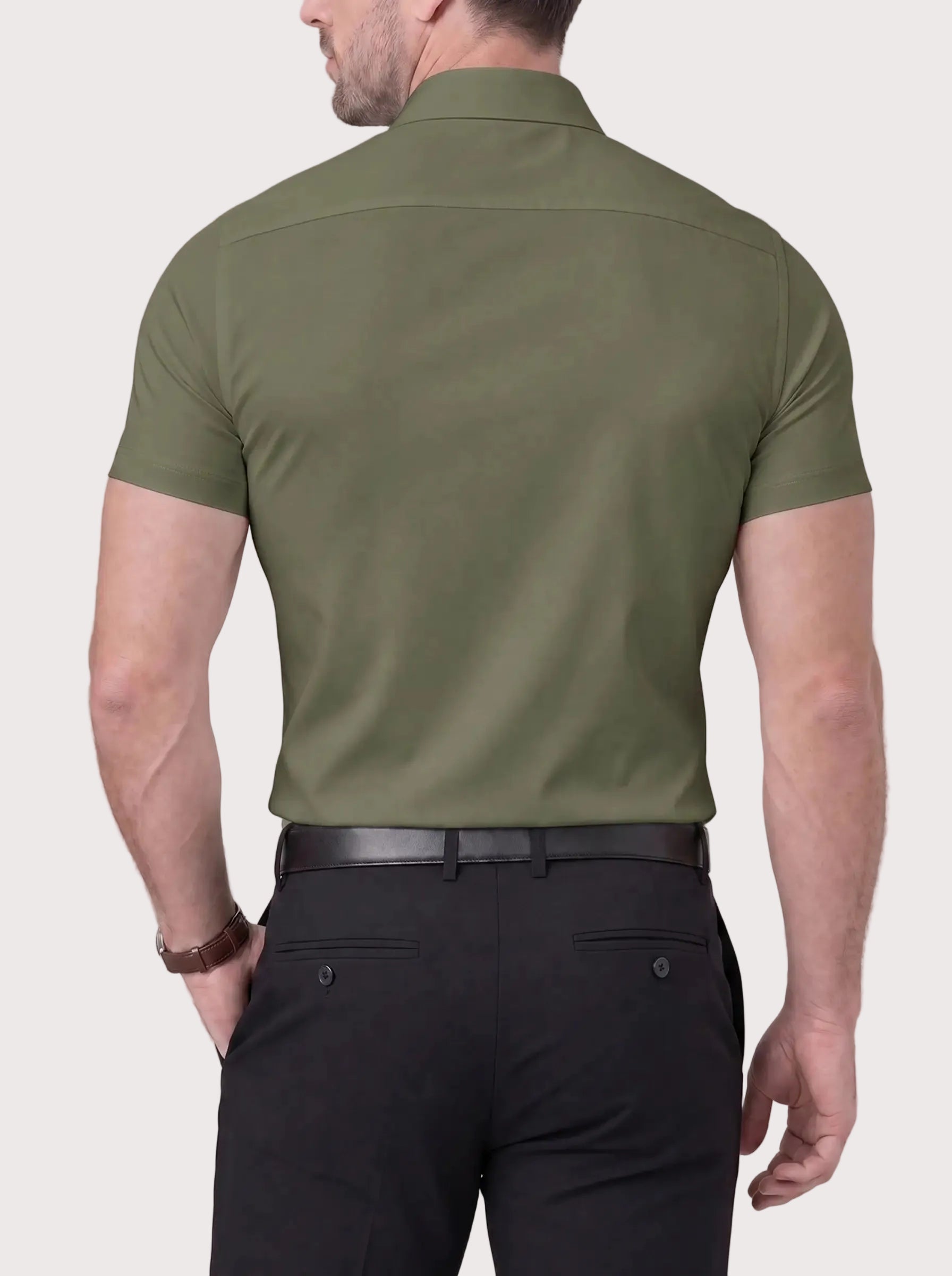 Azzurro Stretch Overhemd