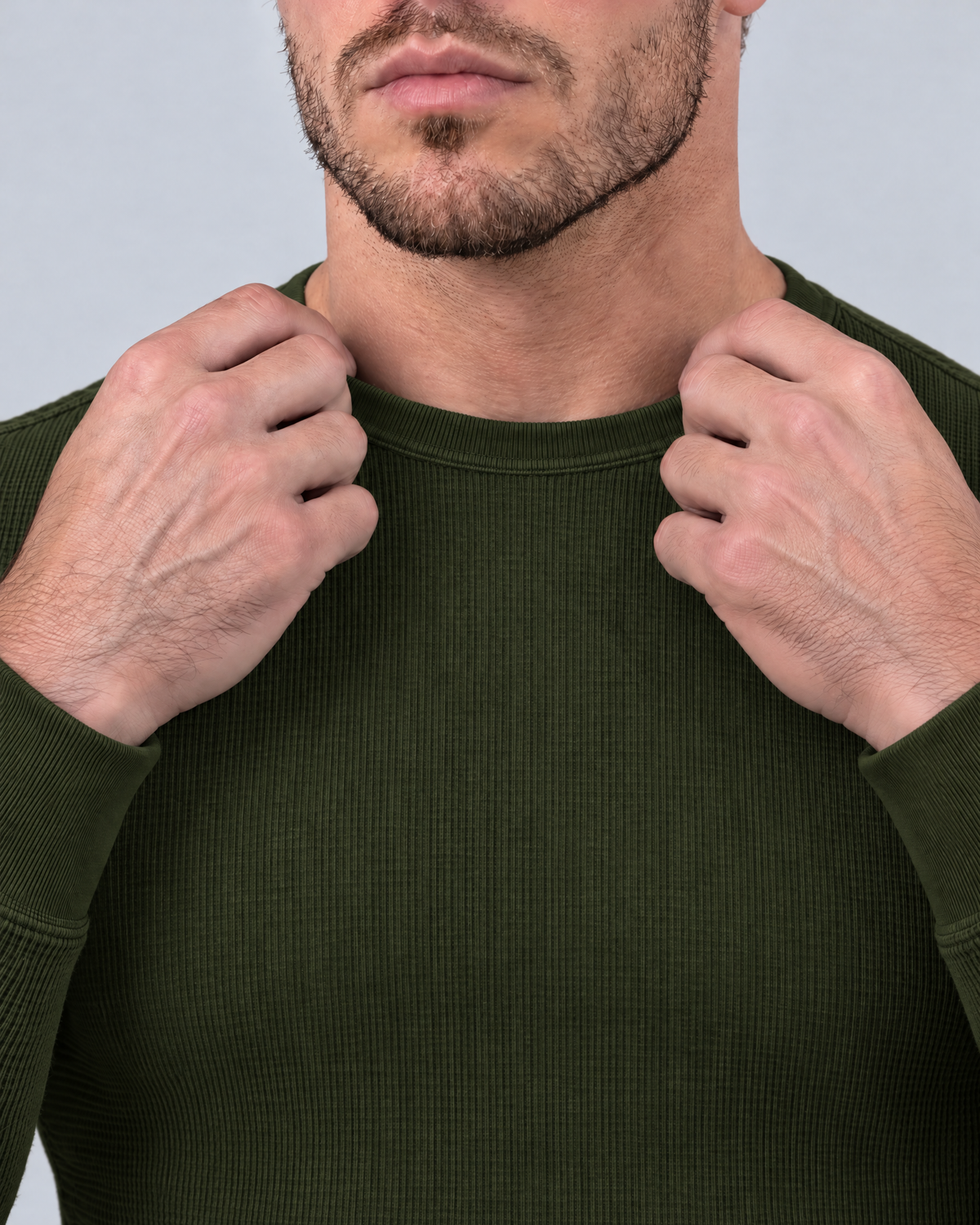 Azzurro Thermo-Langarmshirt