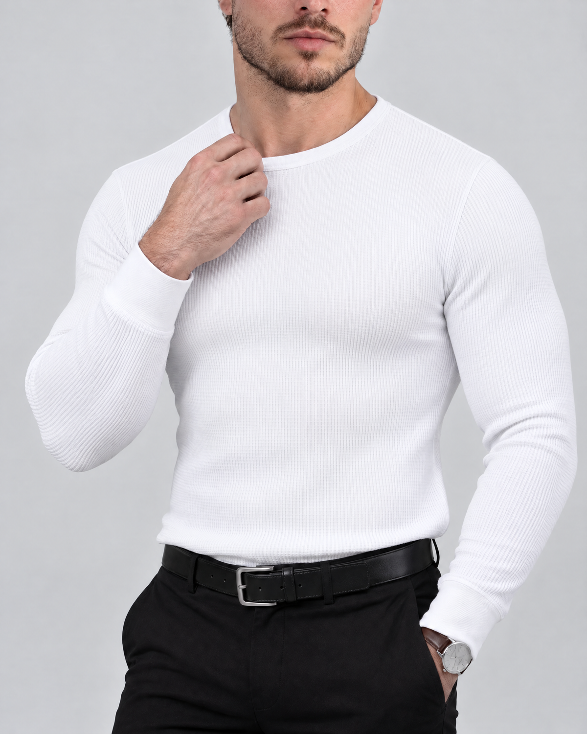 Azzurro Long Sleeve Thermal Shirt
