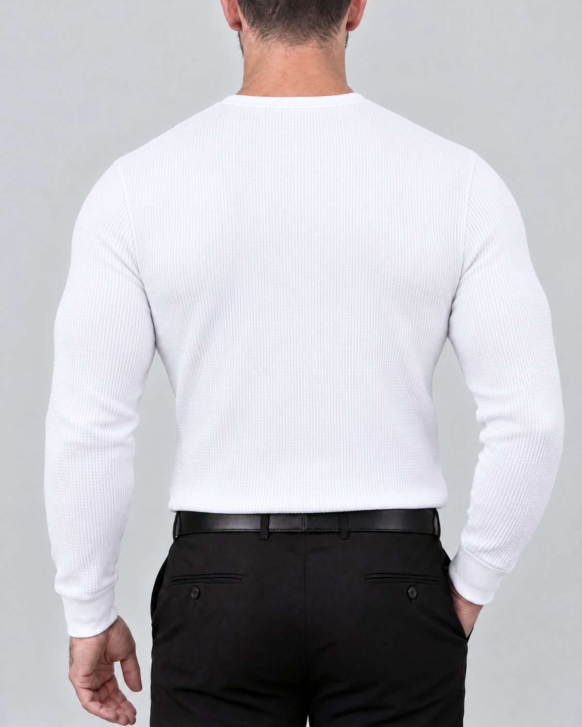 Azzurro Thermo-Langarmshirt