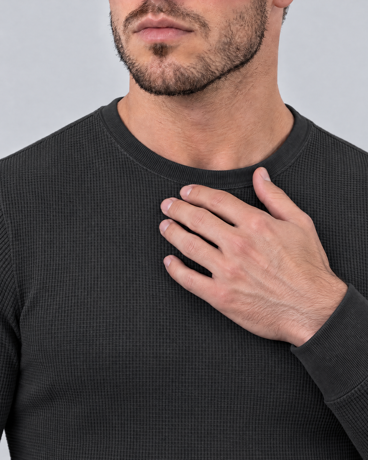 Azzurro Thermo-Langarmshirt